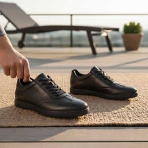 Chaussures habillées et décontractées pour hommes, fabriquées à la main - Design élégant - Product Image 1