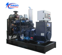 Generator Portabel Senyap 310KVA 100KW 250KW ATS Auto Start Berpendingin Air, Berbahan Bakar Gas Alam & Biogas, Efisiensi Tinggi untuk Rumah