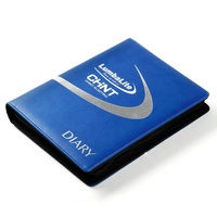 Planificateur de Journal en spirale personnalisé 2023-2024 en cuir PU, impression de carnet de notes avec séparateur d'onglets et fermeture à glissière A5