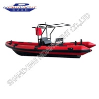 Bateau pneumatique semi-rigide (RIB) de 8,7 m avec coque en aluminium robuste en Hypalon