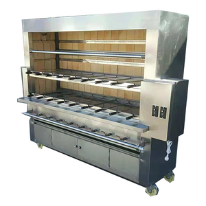 Barbacoa sin humo <span class=keywords><strong>brasileño</strong></span> <span class=keywords><strong>Rodizio</strong></span> máquina de asar carne parrilla de gas - Product Image 1