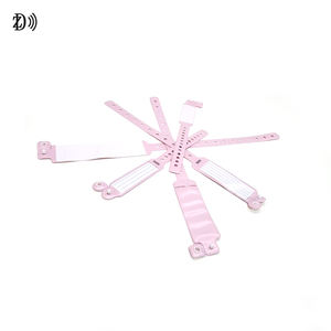 Pulseras de Identificación Ajustables e Impermeables con RFID, Pulseras Desechables de Plástico Suave para Pacientes de <span class=keywords><strong>Hospital</strong></span> - Product Image 6