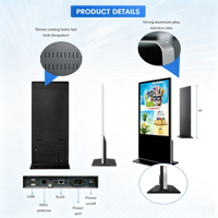 AWSTOUCH - Quiosco Digital con Pantalla Táctil LCD de 32, 43, 49, 55, 65, 75 y 85 Pulgadas, para Publicidad en Centros Comerciales
