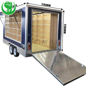 पुस्तक पूरी तरह से सुसज्जित पुस्तक स्टाल रेमोक कियोस्क गाड़ी के साथ 4 मीटर पुस्तकालय ट्रेलर मोबाइल घर का उपयोग - Product Image 2