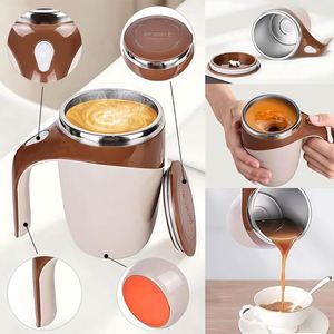 Taza Mezcladora Eléctrica Inteligente Portátil 2024, de Acero Inoxidable 304, Automática, para Café y Leche, con Autoagitación, Recargable, para Viajes - Product Image 6
