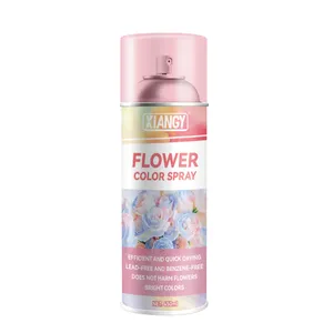 Xiangy tinta spray para flores multicoloridas flores reais