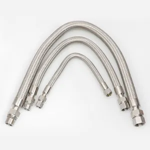 304 316 Stainless Steel Bellows Explosion-proof Tube Braided Hose