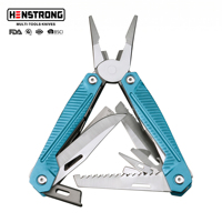 Pince multifonction industrielle 12-en-1, outil multifonction, pince à bec effilé, coupe-fil, scie, tournevis, ouvre-bouteille, poignée en aluminium