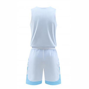 Ensembles de gilets personnalisables à séchage rapide et respirants, impression par sublimation, uniforme d'équipe unisexe, tenue de basketball pour entraînement quotidien et sport - Product Image 4