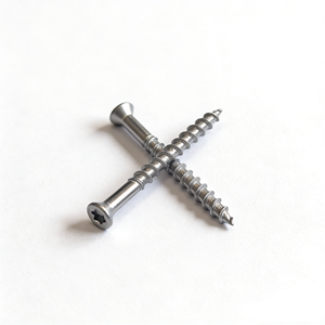 <span class=keywords><strong>Viti</strong></span> Autofilettanti BoZhan in <span class=keywords><strong>Acciaio</strong></span> <span class=keywords><strong>Inox</strong></span> 304 a Testa Piatta con Fessura, Diametro Tappo 10mm, Filettatura Standard Zincata Personalizzabile - Product Image 2