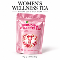 Thé pour le bien-être hormonal OEM ODM, marque privée, thé aux herbes pour femmes, formule personnalisée, sachets de thé, fabricant direct d'usine, vente en gros