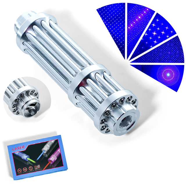Off-Road Blue Laser Pointer with USB Power | All-Terrain Blue Beam for Adventure Racing