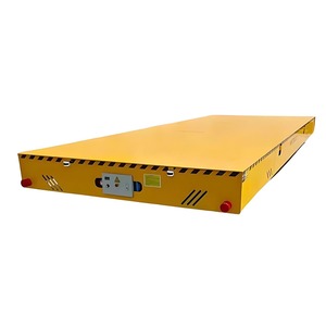 Carro de Transferencia a Batería 2T 5T 50T <span class=keywords><strong>AGV</strong></span> con Plataforma Antideslizante para Carga y Descarga en Almacenes - Product Image 2
