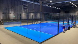 Terrain de padel professionnel super panoramique de qualité supérieure, prix abordable, pour sports de plein air, dimensions 20*10m et 20*6m, assemblé en usine. - Product Image 6