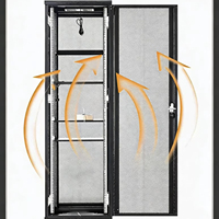 Armoire serveur sur pied de 19 pouces, 2040*600*800 mm, profondeur 2,0 m, en acier laminé à froid SPCC, pour centre de données et réseau