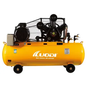 outstanding 500l piston type three head belt driven air compressor