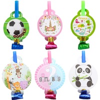Emballage personnalisé, Sifflets amusants, Jouets sonores pour fêtes d'anniversaire - Sifflet dragon carré, Klaxon bruyant, Sifflet carré