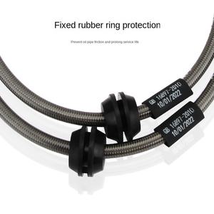 Tuyau d'étrier de frein Holy Cool Erfa Previa Sequoia pour LC80 New Big <span class=keywords><strong>Bully</strong></span> avec gaine en acier OE 8110 23010 Garantie 1 an - Product Image 1