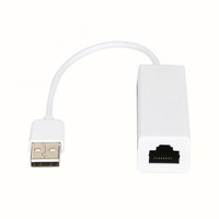 Adaptateur Répartiteur USB vers RJ45 Ethernet 2026 – Carte Réseau Micro USB 2.0 100 Mbps pour Tablette, Ordinateur Portable, PC et Android