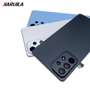 Custodia di ricambio per porta posteriore in vetro posteriore della batteria all'ingrosso con obiettivo della fotocamera per <span class=keywords><strong>Samsung</strong></span> A22 4G A33 A53 <span class=keywords><strong>A73</strong></span> <span class=keywords><strong>5G</strong></span> - Product Image 1