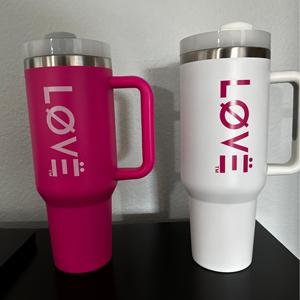 شعار مخصص 30 أونصة في الهواء الطلق جدار مزدوج مقبض كوب 40 أونصة مغامرة مع مقبض - Product Image 6