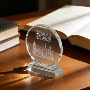 Venta al por mayor y dropshipping de adornos de cristal de estilo islámico en formas arquitectónicas a precios de fábrica para uso en interiores. - Product Image 3