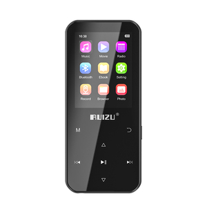 Ruizu sinh viên D19 Máy nghe nhạc MP3 nút cảm ứng 16GB lưu trữ USB đọc TFT sao chép chức năng tập tin di động âm nhạc MP3 máy nghe nhạc <span class=keywords><strong>Bluetooth</strong></span> - Product Image 1