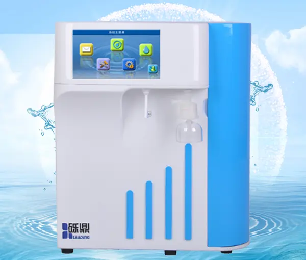 General Laboratory Filtration Deionized Water Machine with Resisitivity and Conductivity Display
