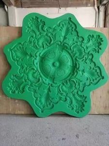 Формы из полимерного материала для изготовления армированной стекловолокном гипсовой Штукатурки потолочного светильника - Product Image 3