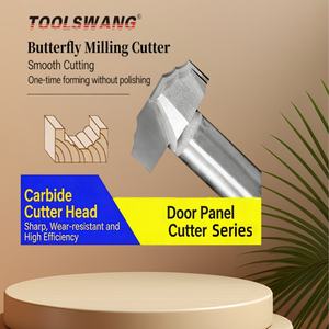 ดอกเราเตอร์คาร์ไบด์ทังสเตน TOOLSWANG ขนาด 38 มม. ความแข็ง HRC55 สำหรับงานแกะสลัก/เครื่อง CNC เครื่องมือช่างไม้ - Product Image 1