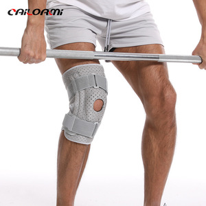 Cailorami Knee <b>Brace</b> Gray Adjustable Support For Sports Fitness Cycling Running <b>Men</b> Joint Protection - Product Image 1