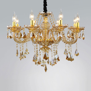 Candelabro LED de cristal múltiple minimalista, accesorio de iluminación moderno <span class=keywords><strong>para</strong></span> <span class=keywords><strong>sala</strong></span> de Estar, <span class=keywords><strong>comedor</strong></span>, dormitorio, escalera, pasillo - Product Image 3