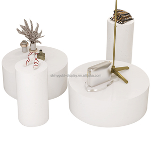 Round <strong>Lacquered</strong> Floor Wedding Shop Shooting Fitting <strong>Table</strong> Clothing Shop Jewelry Bag Mannequins <strong>Display</strong> <strong>Table</strong> Foot Pedal <strong>Table</strong> - Product Image 1