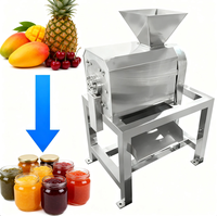 Tomatenpulper, fruit- en avocado-pulper, bananenpulper en tomaten-mango-pulper, machine voor het maken van fruitpuree en groentepulp