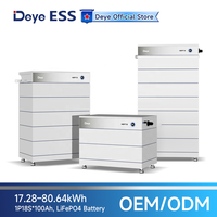 Deye ESS GB-L Plus 2026 Solar Floor Mounted Lifepo4 Home IP66 Stackable Battery Storage 100ah Systems Cell