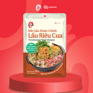 ซอสชาบูปูน้ำจืดโอ'ฟู้ด 180 กรัม น้ำซุป "ลาว รีว์ คัว" สูตรดั้งเดิมของเวียดนาม สารสกัดจากปูแท้ - Product Image 1