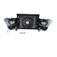 2015-2017 untuk Volkswagen Touareg Bekas Berkualitas Tinggi Original Perakitan Bumper Depan Body Kit Grille Barbecue Grill Radiator