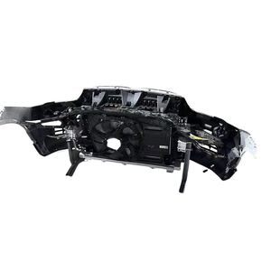 Adecuado para 16-19 <span class=keywords><strong>BMW</strong></span> <span class=keywords><strong>X1</strong></span> F48 montaje de parachoques delantero rejilla radiador ventilador entrada campana luces antiniebla - Product Image 6