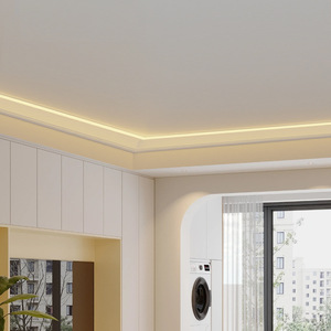 Kit de perfil de aluminio LED para instalación de tira de luz LED Lámpara de lavado de pared de techo - Product Image 2