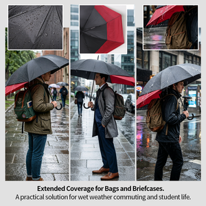 Wholesale Custom <b>Umbrella</b> Extended Coverage Asymmetrical Structure Logo Printing Durable Wind Resistant Large Size Outdoor - Product Image 6