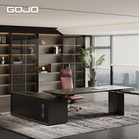 Bureau de travail exécutif moderne minimaliste de luxe, sur mesure, en bois massif, ergonomique, durable, convertible, table d'ordinateur pour la maison