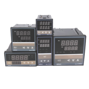 เครื่องควบคุมอุณหภูมิแบบดิจิตอล REX C100 หน้าจอ LCD 220V เทอร์โมสตัทควบคุมอุณหภูมิสูง ระบบควบคุม PID สำหรับเครื่องทำความร้อนอุตสาหกรรม - Product Image 2