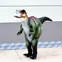 Cetdino Costume de dinosaure T-REX réaliste pour adulte, modèle électronique animatronique, dinosaure électrique marchant