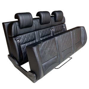 Asiento de Camioneta de Estilo Ejecutivo con Cinturón de Seguridad de 3 Puntos, Multifuncional, Ajustable, de Cuero de Microfibra, Impermeable y de Lujo - Product Image 1