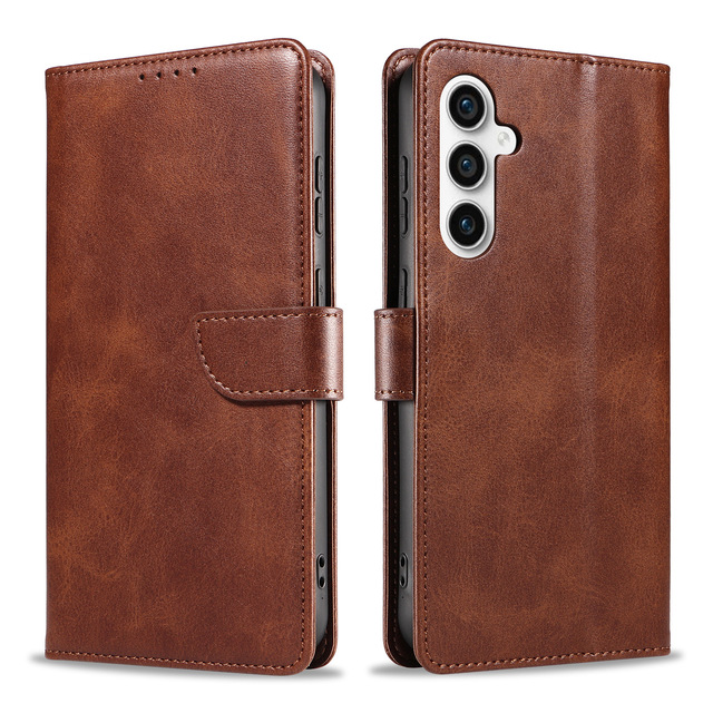 High Quality Flip Leather Card Slots Holder Wallet Phone Case for Samsung S23 Ultra S22 Plus S21 FE S20 S10+ NOTE 20 NOTE 10