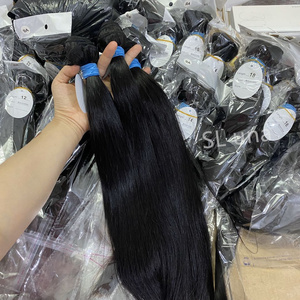 Paquetes de cabello brasileño crudo <span class=keywords><strong>SL</strong></span> al por mayor, cabello virgen con cutícula alineada, paquete al por mayor, vendedores de cabello virgen - Product Image 2