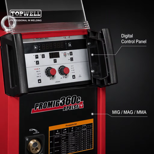 Soldadora <span class=keywords><strong>MIG</strong></span> Inverter Promig-360C de Alta Resistencia y Gran Capacidad con IGBT de 0.8mm Topwell - Product Image 4