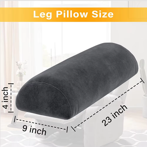 Mousse à mémoire <span class=keywords><strong>demi</strong></span>-<span class=keywords><strong>lune</strong></span> traversin inclinable chaise de couchage tête dossier <span class=keywords><strong>coussin</strong></span> avec sangle élévation du pied jambe oreiller genou oreiller - Product Image 6