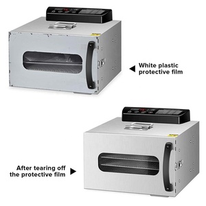 <span class=keywords><strong>Deshidratador</strong></span> de Alimentos <span class=keywords><strong>Eléctrico</strong></span> KAKOOL de 220V, Acero Inoxidable, con 6 Bandejas, Mini <span class=keywords><strong>Deshidratador</strong></span> de Frutas para el Hogar, Certificado CE, 300W, Clase D de Energía, hasta 90°C - Product Image 5