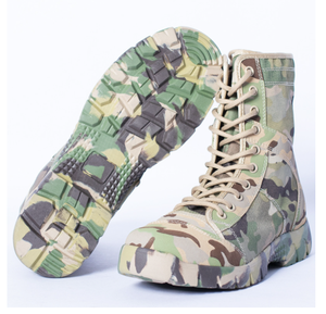Botas de Lona Impermeables Ligeras de Camuflaje CP Personalizadas DFC1112, Color Negro Desierto, Disponibles para Venta al por Mayor - Product Image 2